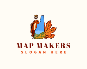 New Hampshire Maple Syrup logo design