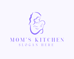 Mother Baby Parenting logo design