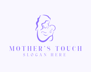 Mother Baby Parenting logo design