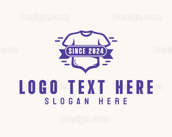 Printing Clothing Merchandise Logo