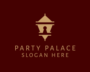 Security Lock Pagoda logo design