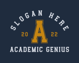 Academic Sport Varsity logo design