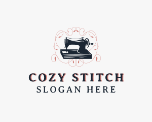 Sewing Machine Tailoring logo design