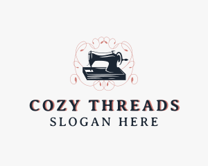 Sewing Machine Tailoring logo design