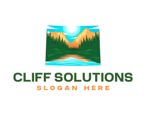 Mountain Nature Colorado logo design