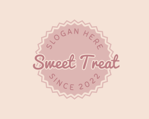 Pink Baking Pastry logo design