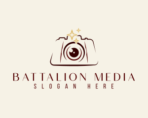 Events Media Photographer logo design