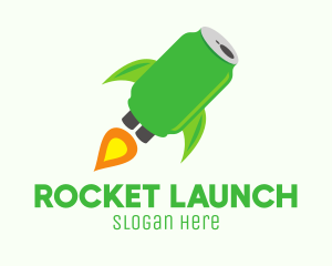 Soda Can Rocket logo