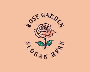 Rose Styling Floral logo design