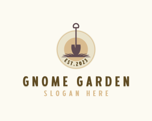 Shovel Garden Landscaping logo design