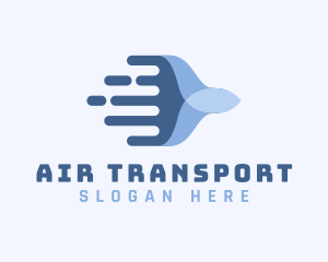 Logistics Airplane Transportation logo design