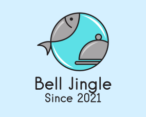 Fish Restaurant Bell logo design