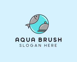 Fish Restaurant Bell logo design