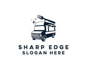 Fork Food Truck logo design