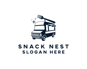 Fork Food Truck logo design