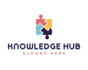 Education Learning Puzzle logo
