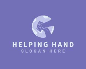 Charity Support Humanitarian logo design