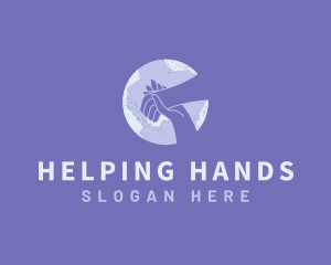 Charity Support Humanitarian logo design