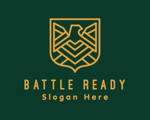Eagle Military Badge logo