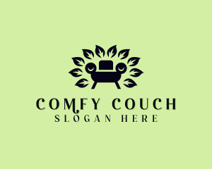 Eco Sofa Furniture logo design