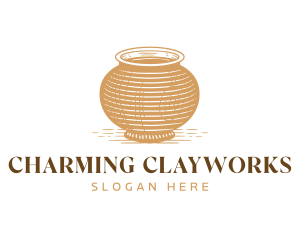 Clay Pottery Handicraft logo