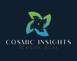 Star Cosmic Hand logo design