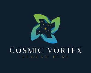 Star Cosmic Hand logo design