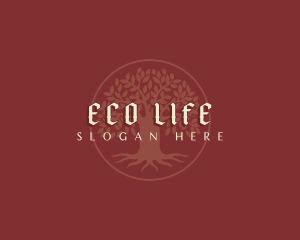 Luxury Tree Roots logo design