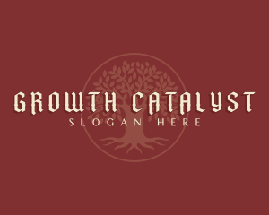 Luxury Tree Roots logo design