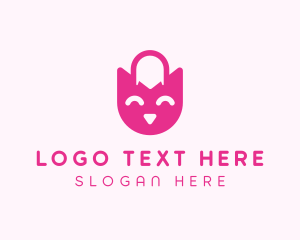 Smiling Shopping Bag logo