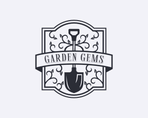Gardener Plant Shovel logo