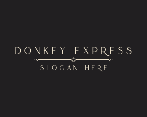 Luxury Minimalist Company logo design