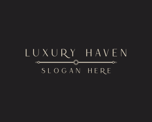 Luxury Minimalist Company logo design