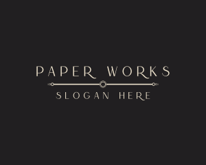 Luxury Minimalist Company logo design