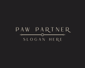 Luxury Minimalist Company logo design