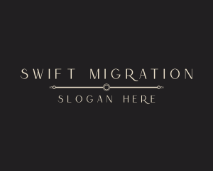 Luxury Minimalist Company logo design