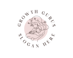 Woman Parent Child logo