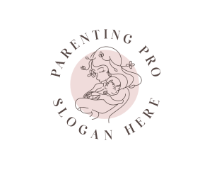 Woman Parent Child logo