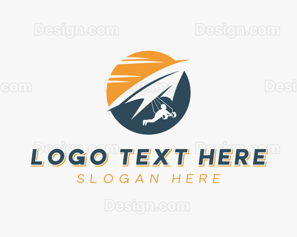 Outdoor Paragliding Adventure Logo