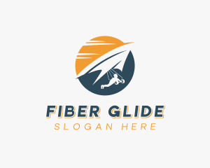 Outdoor Paragliding Adventure logo design