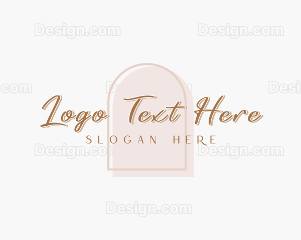 Elegant Feminine Chic Boutique Logo