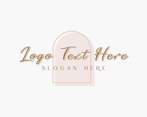 Elegant Feminine Chic Boutique Logo