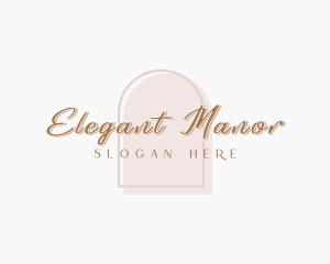 Elegant Feminine Chic Boutique logo design