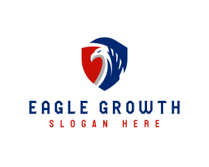 Eagle Security Shield  logo design