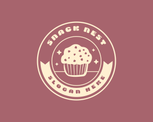 Quirky Cupcake Muffin Dessert logo design