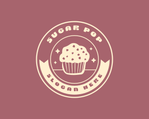 Quirky Cupcake Muffin Dessert logo design