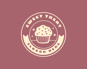 Quirky Cupcake Muffin Dessert logo design