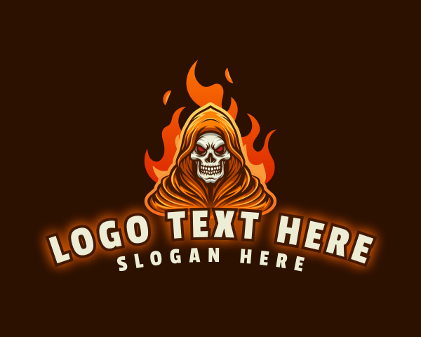 Hell logo example 1