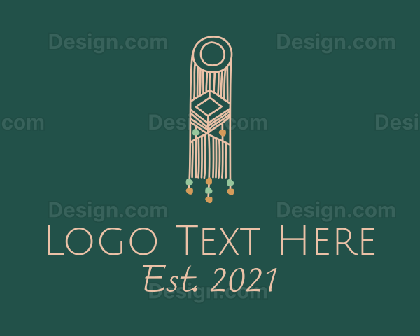 Ethnic Tapestry Decoration Logo