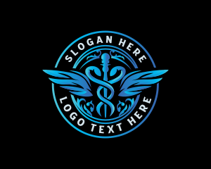 Hospital Medical Caduceus logo